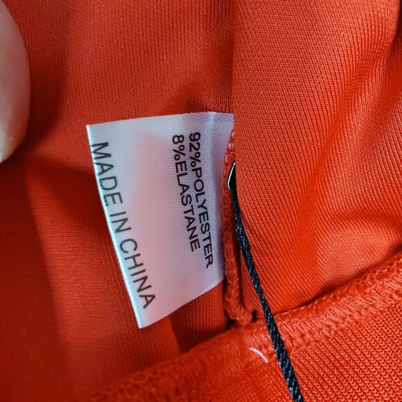 LF the Brand Cropped Branded Logo Vest in Red Size S - Picture 5 of 12